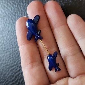 VTG Buch + Deichmann airplane stick pin